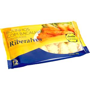 Quantas calorias em 2 unidades (40 g) Bolinho de Bacalhau?