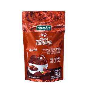 Quantas calorias em 2 unidades (40 g) Choco Tâmara Avelã?