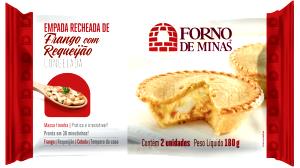 Quantas calorias em 2 unidades (40 g) Empada de Frango?