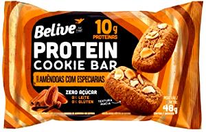 Quantas calorias em 2 unidades (48 g) Protein Cookie Bar Amêndoas com Especiarias?