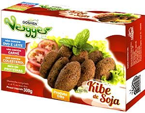 Quantas calorias em 2 unidades (50 g) Mini Kibe de Soja?