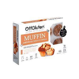 Quantas calorias em 2 unidades (50 g) Muffin de Amêndoas, Maçã e Canela?