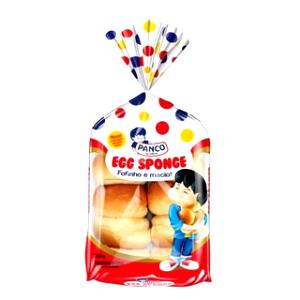 Quantas calorias em 2 unidades (50 g) Pão Egg Sponge?