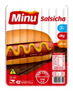 Quantas calorias em 2 unidades (50 g) Salsicha Hot Dog?