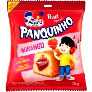 Quantas calorias em 2 unidades (60 g) Panfi Morango?