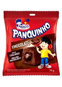 Quantas calorias em 2 unidades (60 g) Panquinho Chocolate com Baunilha?