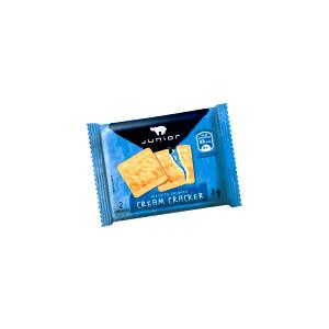 Quantas calorias em 2 unidades (8 g) Cream Cracker?