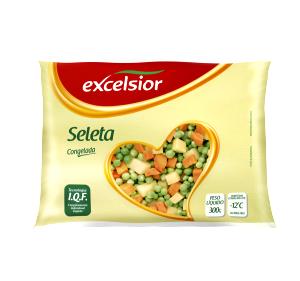 Quantas calorias em 2 xícaras (130 g) Seleta de Legumes Congelados?