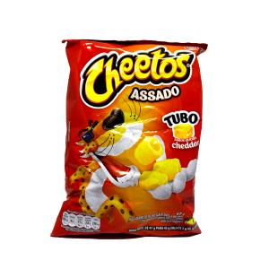 Quantas calorias em 2 xícaras (25 g) Cheetos Tubo?