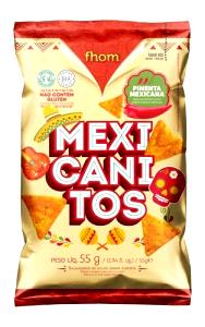 Quantas calorias em 2 xícaras (25 g) Chips Mexicana?