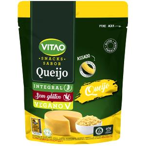 Quantas calorias em 2 xícaras (25 g) Snacks Integrais Queijo?