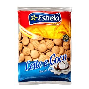 Quantas calorias em 21 biscoitos (30 g) Biscoito Doce Leite e Coco?