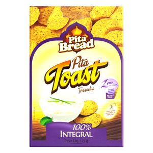 Quantas calorias em 21 unidades (30 g) Pita Toast?