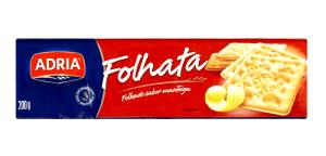 Quantas calorias em 22 unidades (30 g) Bolacha Folhada Sabor Manteiga?