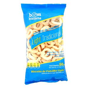 Quantas calorias em 24 biscoitos (30 g) Biscoito Polvilho Light?