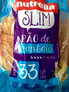 Quantas calorias em 3 1/2 fatias (50 g) Pão de Centeio Slim?