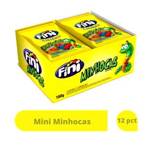 Quantas calorias em 3 1/2 unidades (20 g) Minhocas?