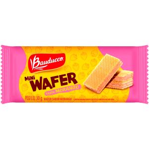 Quantas calorias em 3 1/3 unidades (30 g) Wafer?
