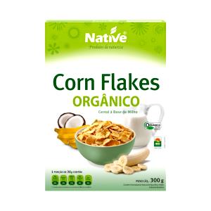 Quantas calorias em 3/4 xícara (30 g) Corn Flakes Orgânico?