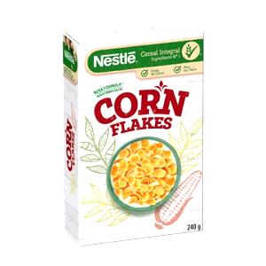 Quantas calorias em 3/4 xícara (30 g) Corn Flakes?