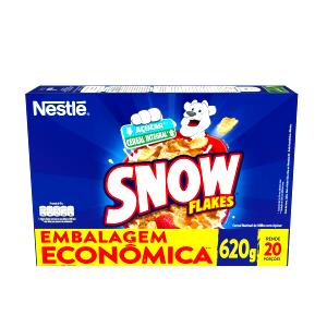 Quantas calorias em 3/4 xícara (30 g) Snow Flakes?