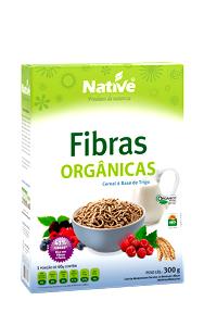 Quantas calorias em 3/4 xícara (40 g) Fibras Orgânica?