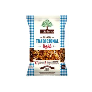 Quantas calorias em 3/4 xícara de chá (40 g) Granola Caseira Tradicional Light?