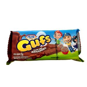 Quantas calorias em 3 biscoito s (30 g) Gufs Brigadeiro?