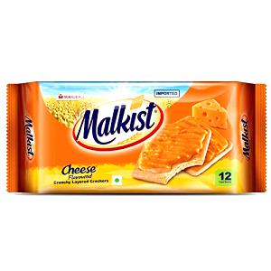 Quantas calorias em 3 biscoitos (27 g) Malkist Crackers?