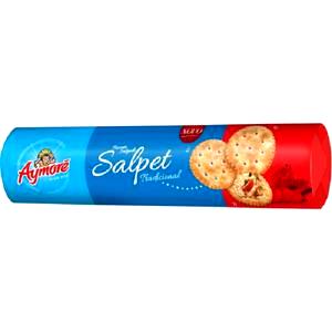 Quantas calorias em 3 biscoitos (27 g) Salpet Express?