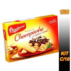 Quantas calorias em 3 biscoitos (30 g) Biscoito Champagne?