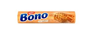 Quantas calorias em 3 biscoitos (30 g) Bono Churros?