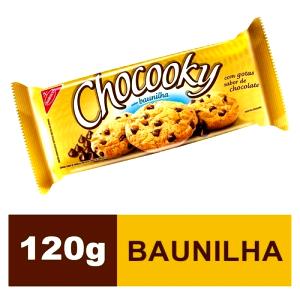 Quantas calorias em 3 biscoitos (30 g) Chocooky Sabor Baunilha?