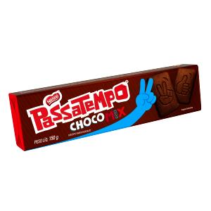 Quantas calorias em 3 biscoitos (30 g) Passatempo Chocomix?