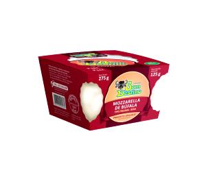 Quantas calorias em 3 bolas (30 g) Queijo Mozzarella de Búfala?