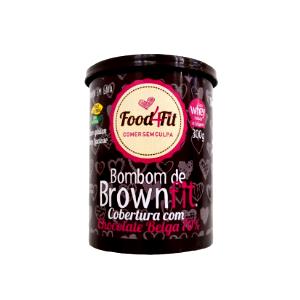 Quantas calorias em 3 bombons (50 g) Bombom de Brownfit?