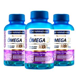 Quantas calorias em 3 cápsulas (3 g) Omega 3?