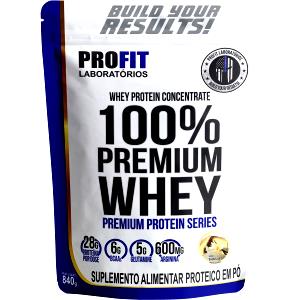 Quantas calorias em 3 colheres (40 g) Whey Protein Premium?