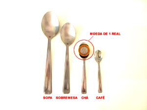 Quantas calorias em 3 colheres de café (3 g) Creatina?