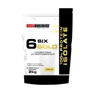 Quantas calorias em 3 colheres de sopa (30 g) 6 Six Gold?