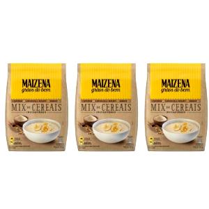 Quantas calorias em 3 colheres de sopa (30 g) Mix de Cereais Instantâneo?