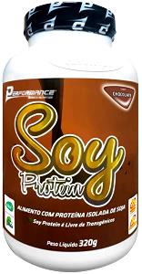 Quantas calorias em 3 colheres de sopa (30 g) Soy Protein Sabor Chocolate?