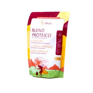 Quantas calorias em 3 colheres de sopa (34 g) Blend Protéico?