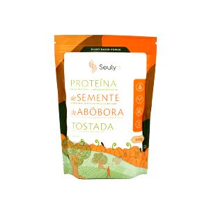 Quantas calorias em 3 colheres de sopa (34 g) Proteína de Semente de Abóbora Tostada?