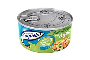 Quantas calorias em 3 colheres de sopa (60 g) Atum em Pedaços Ao Natural Light?