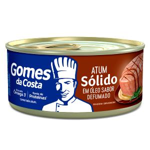 Quantas calorias em 3 colheres de sopa (60 g) Atum Sólido em Óleo Sabor Defumado?