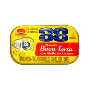 Quantas calorias em 3 colheres de sopa (60 g) Manjuba Boca Torta?