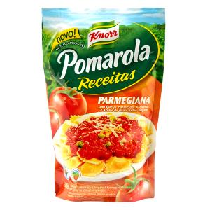 Quantas calorias em 3 colheres de sopa (60 g) Molho de Tomate Parmegiana?