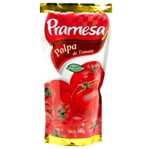 Quantas calorias em 3 colheres de sopa (60 g) Polpa de Tomate?