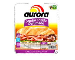 Quantas calorias em 3 fatias (40 g) Lombo Cozido Defumado Fatiado?